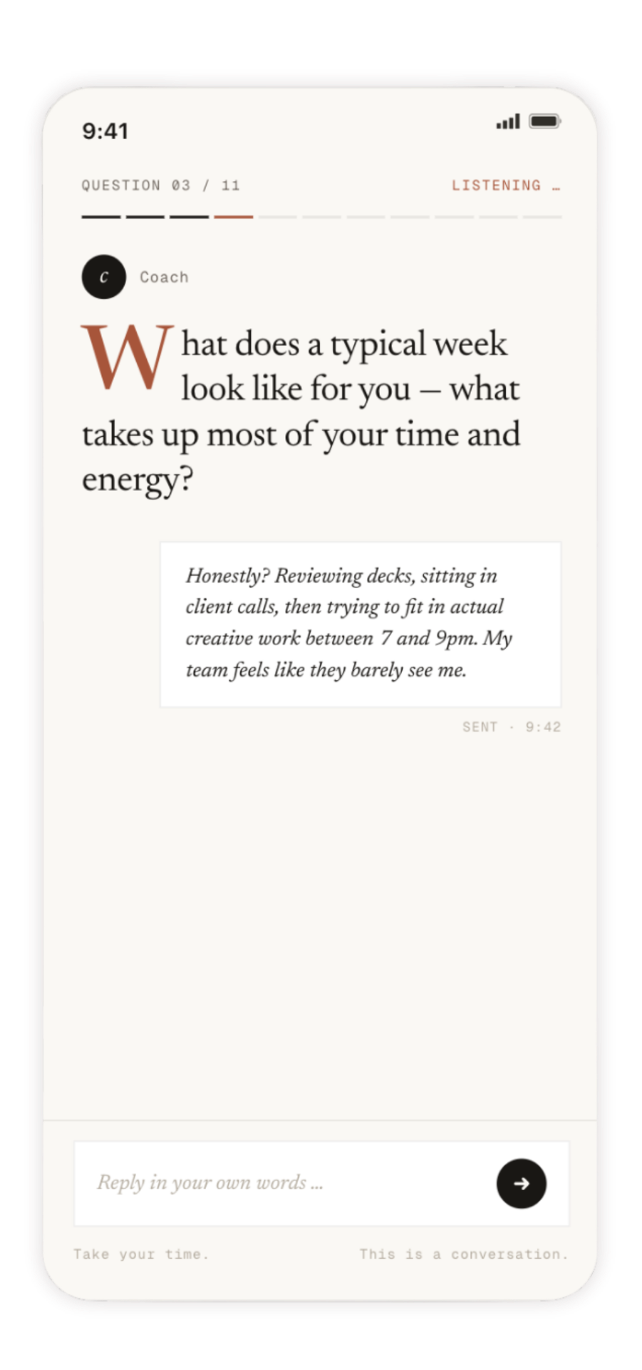 Onboarding · question 03 / 11